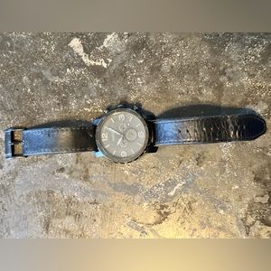 Men’s Black Fossil Watch